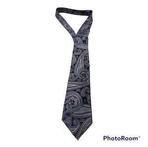 HSM Hart Schaffner Marx Paisley Tie 100%Silk